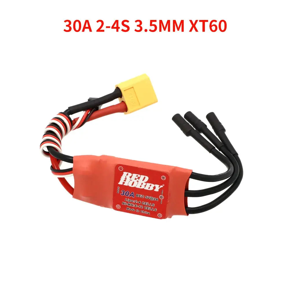 RedHobby 30A 40A 50A 80A 100A 120A 200A Brushless ESC Electronic Speed Controller 5V/2A 5V/5A BEC for FPV Multicopter Airplane by InterCyprus Trading Ltd