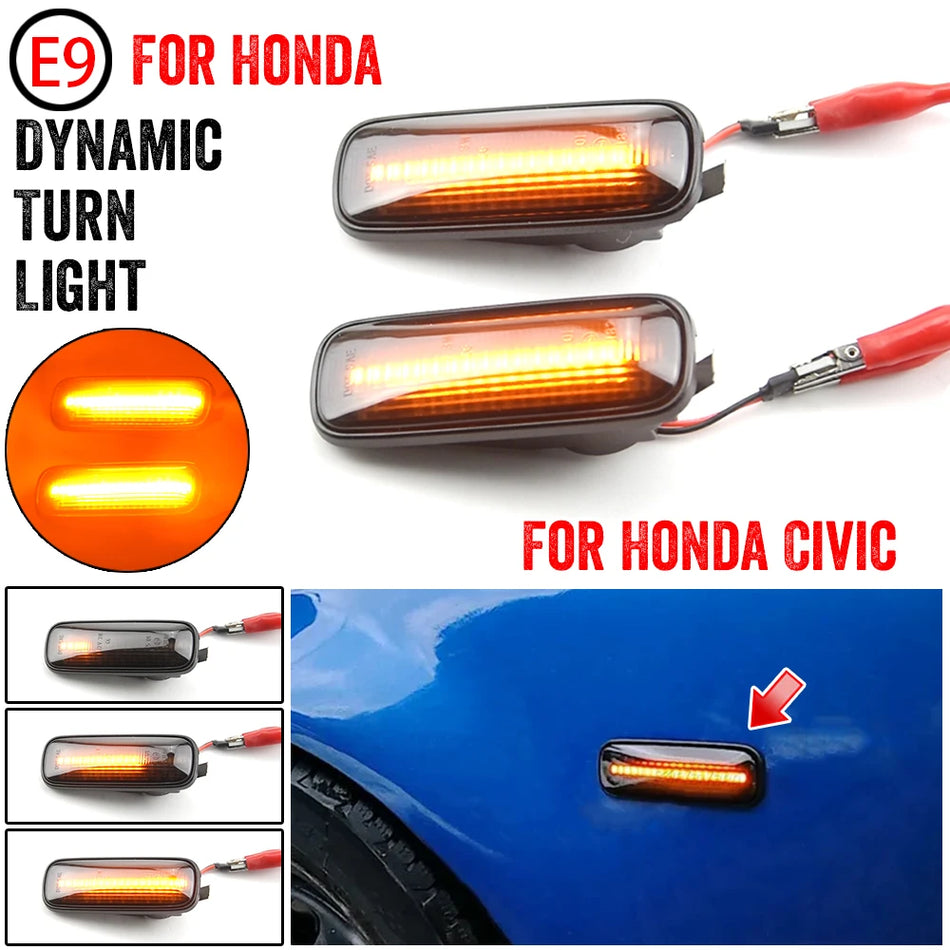 Luces de Marcador Lateral y Señal de Giro LED para Honda Prelude Civic