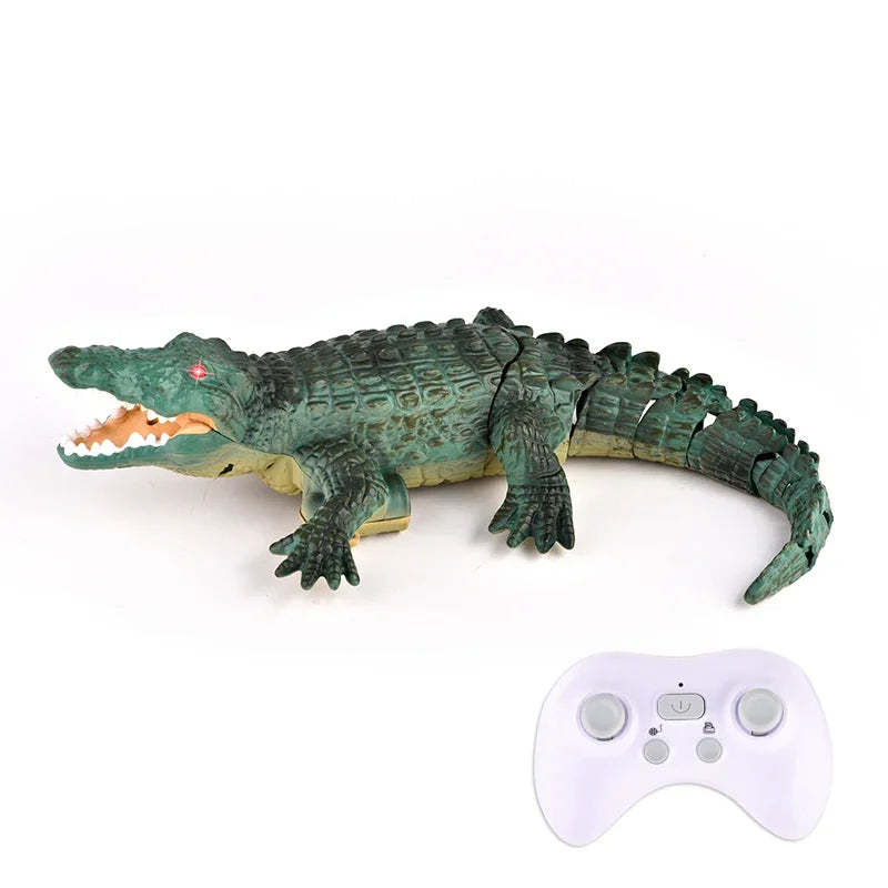 RC Animals Simulation Crocodile &ndash; Waterproof 2.4G Remote Dark Green