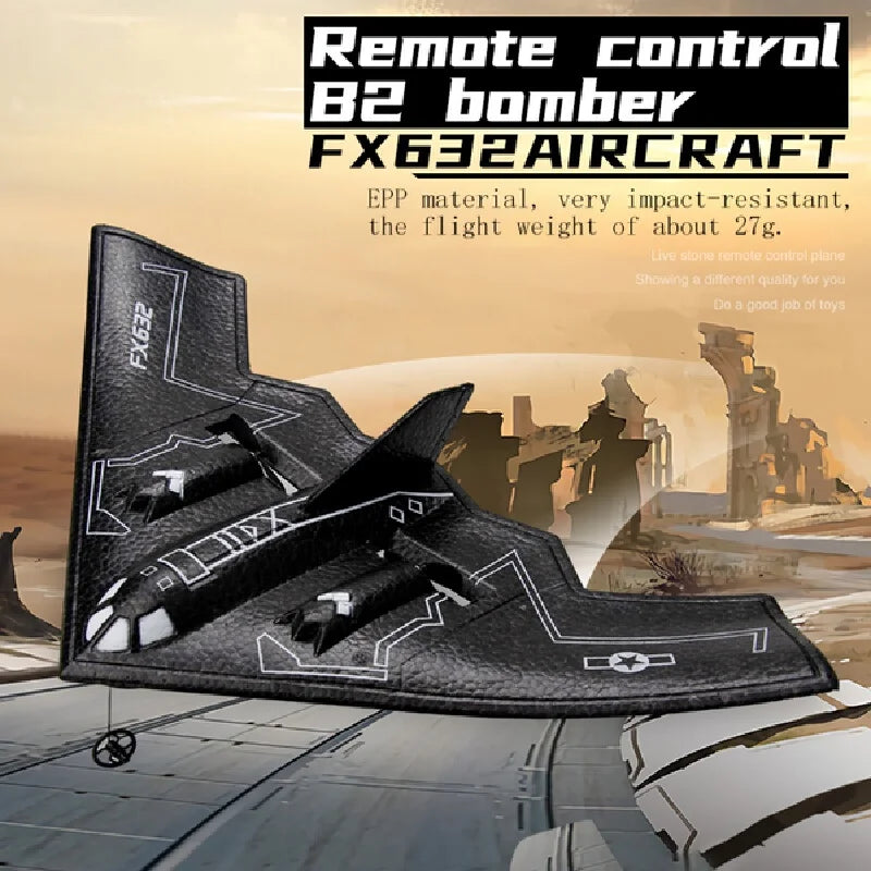 DUTRIEUX FX632 B-2 Remote Controlled Triangle Wing Glider