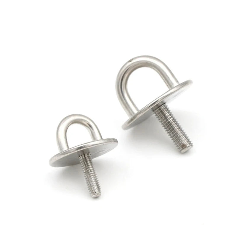 Heavy-Duty 304 Stainless Steel U-Shaped Pad Eye Plate for Marine and Outdoor Use