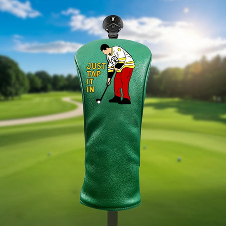 Golf Club Head Covers &ndash; Durable Embroidery with Cartoon Golfer Design Fairway
