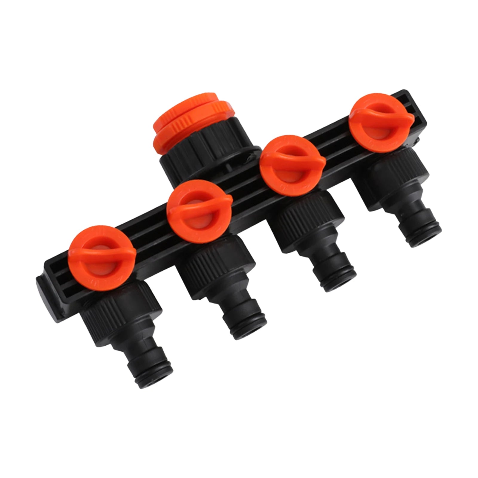 4 Way Garden Hose Splitter - Four Outlet Water Distributor