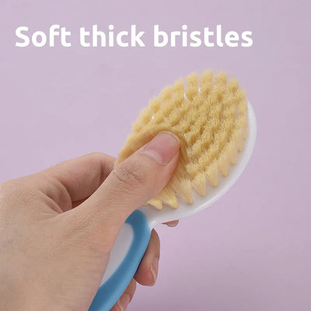 Baby Hair Care Set: Soft Comb and Tinea Cleaning Brush