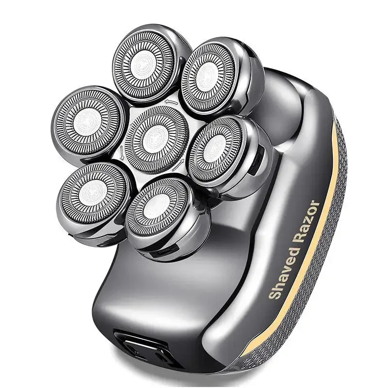 Versatile Wet Dry Electric Shaver with LCD Display and 5-in-1 Grooming Kit Standard B