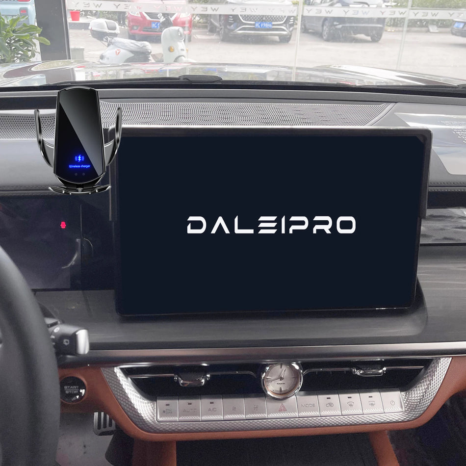 WEY Kaffe Bil Telefonfäste Med Trådlös Laddning 2021 2023