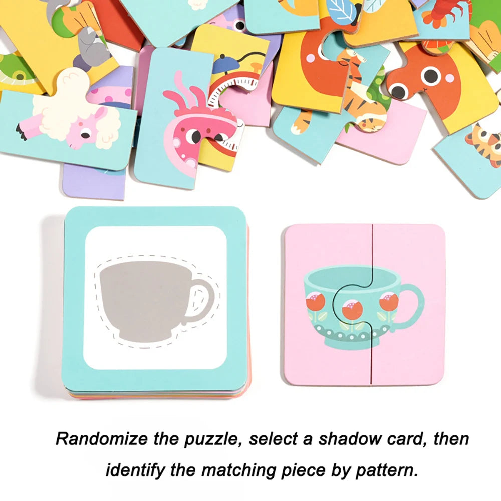 Wooden Animals Matching Game &ndash; Early Learning Skills