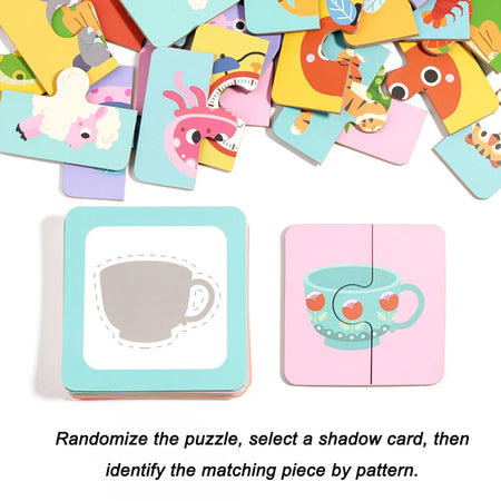 Wooden Animals Matching Game &ndash; Early Learning Skills