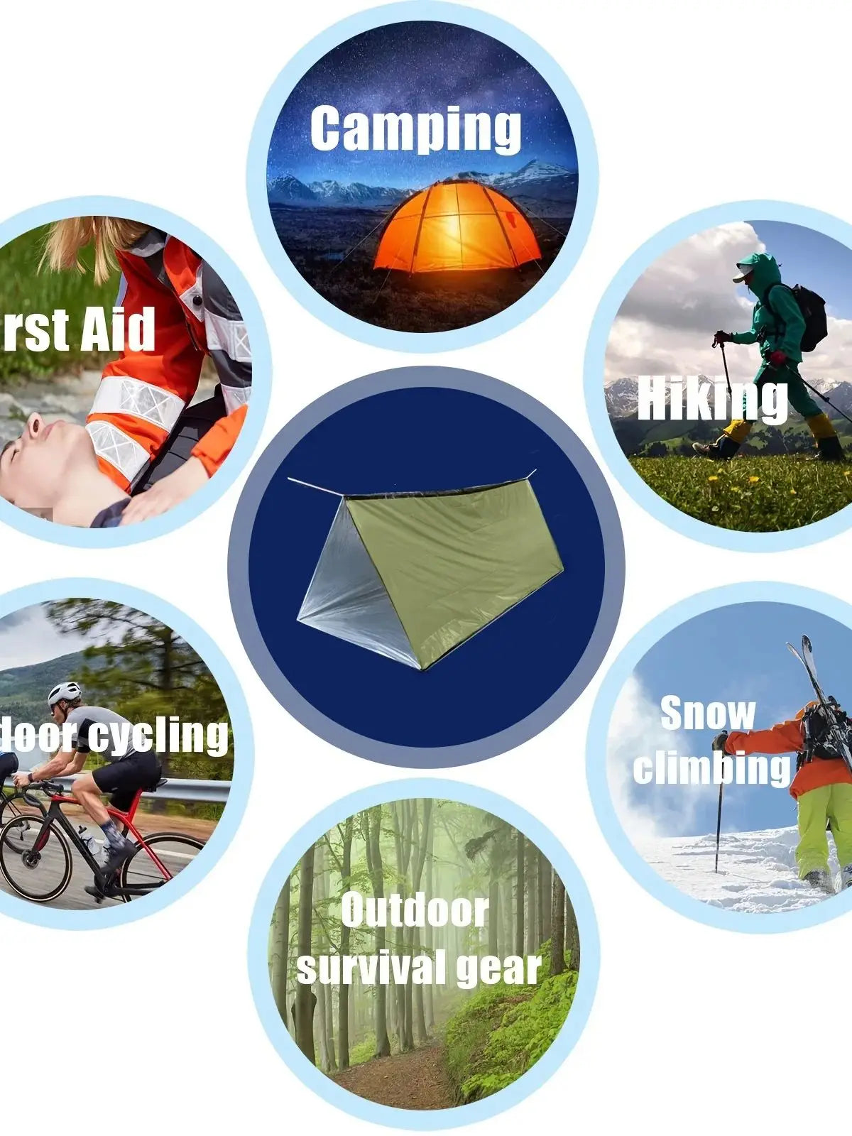 Emergency Tube Tent &ndash; Waterproof Travel Shelter For Family