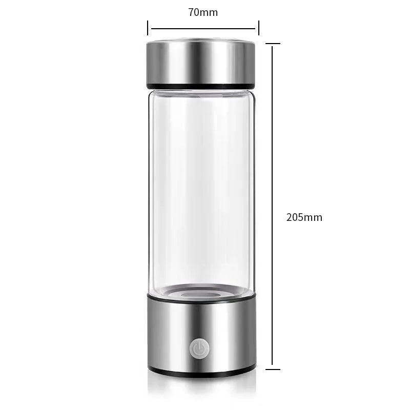 420ml Hydrogen Rich Water Cup - Titanium Antioxidant WHITE