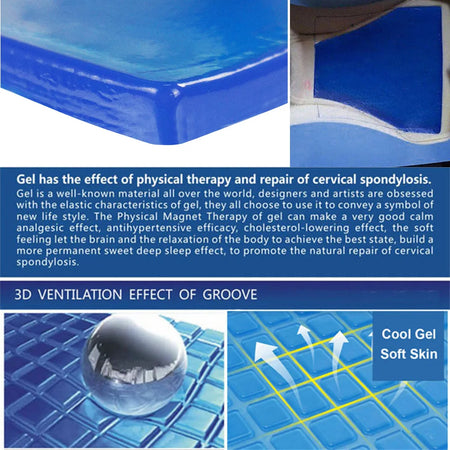 Motorcycle Seat Gel Pad &ndash; Ultra Comfort Gel Cushion