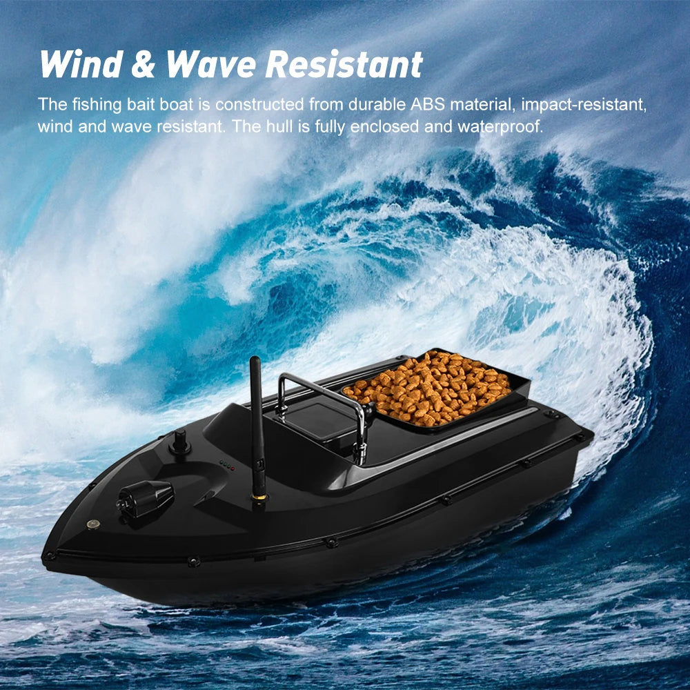 500M Wireless Remote Control Fishing Bait Boat with 1.5KG Load Capacity