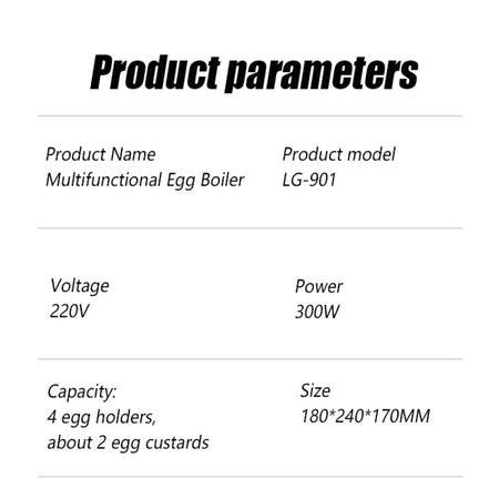 220V Electric Egg Boiler