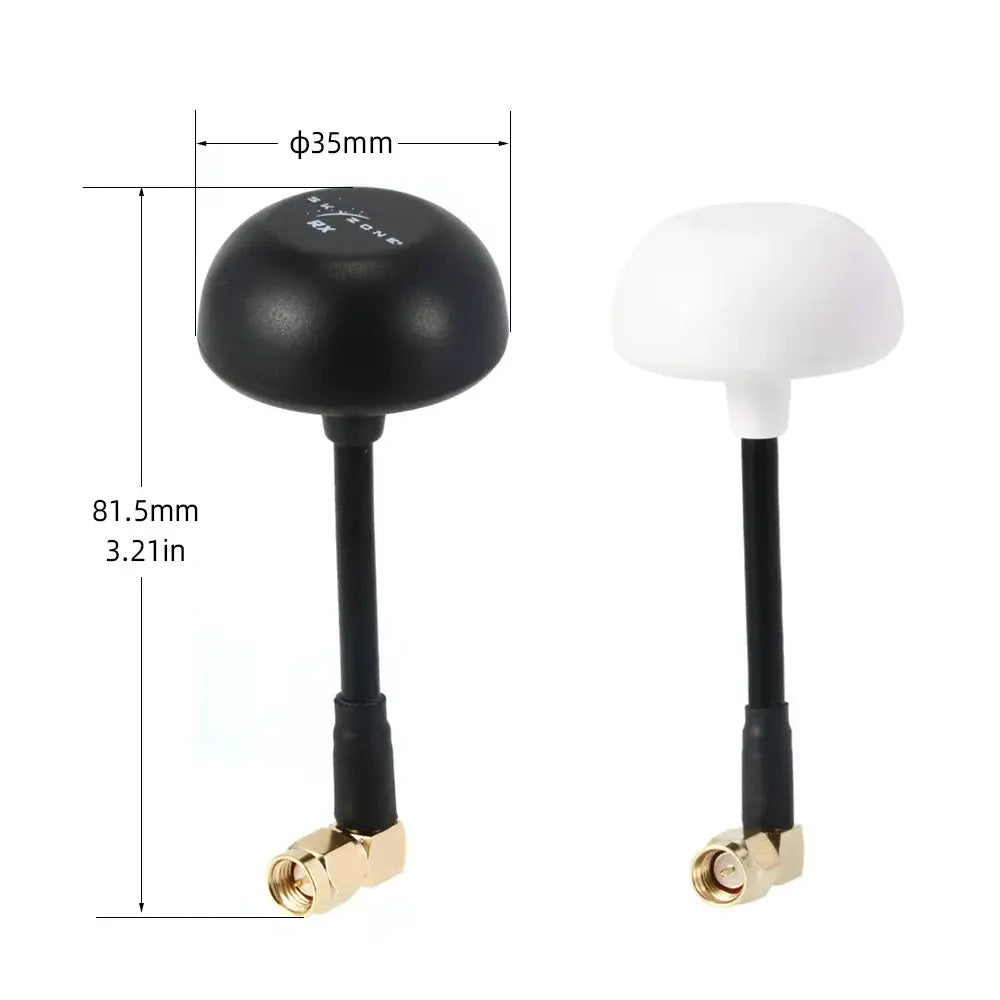 RC FPV Receiver 5.8G 5G 8DBI High Gain Flat Panel & 5.8G Mushroom FPV Antenna for FPV Goggles SKY04X 04O PRO Receiver RC Drones by InterCyprus Trading Ltd