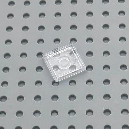 1000Pcs DIY Building Blocks 2x2 Tiles &ndash; Educational Fun Transparent White