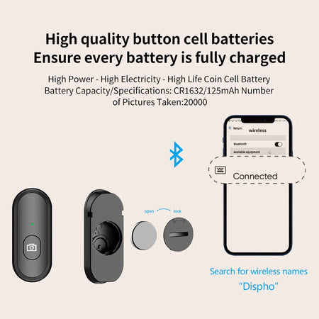 Magnetic Selfie Stick Tripod WS-22001 &ndash; Bluetooth Remote