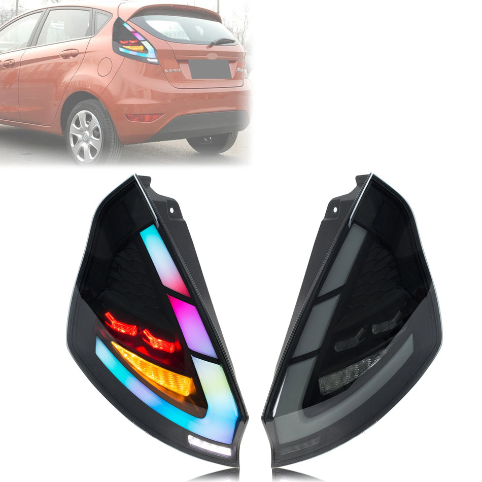 Ford Fiesta LED RGB Bakljus – Sekventiell Blinkersignal