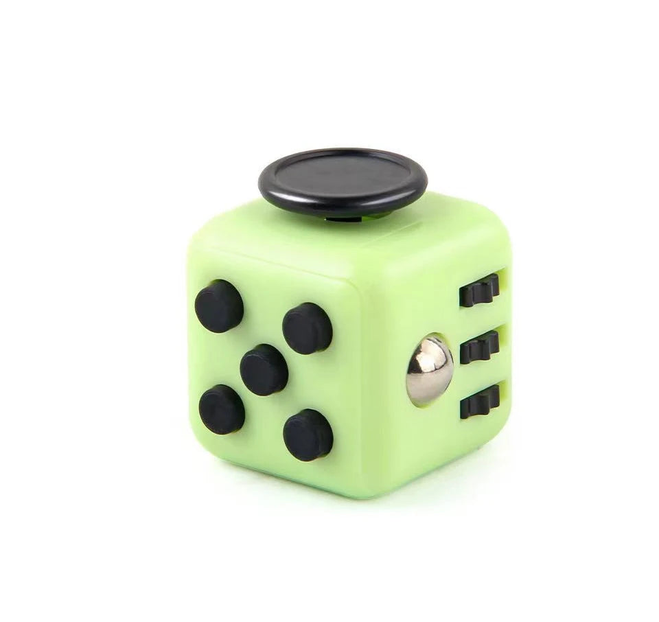 Solid Colour Fidget Decompression Dice for Stress Relief 4
