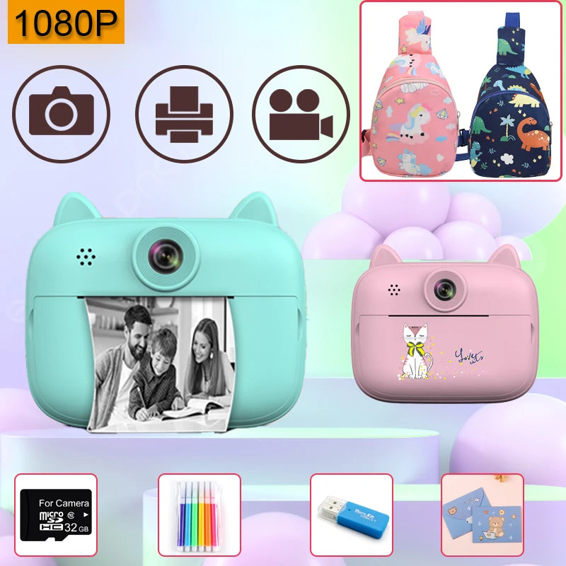 Kids Digital Video Camera For Girls Boys &ndash; Dual Cameras