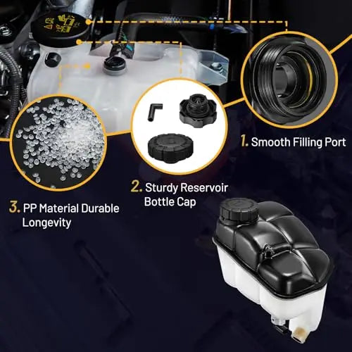 Nádrž na chladicí kapalinu motoru 603-283 pro Mercedes-Benz E350 E320 E500