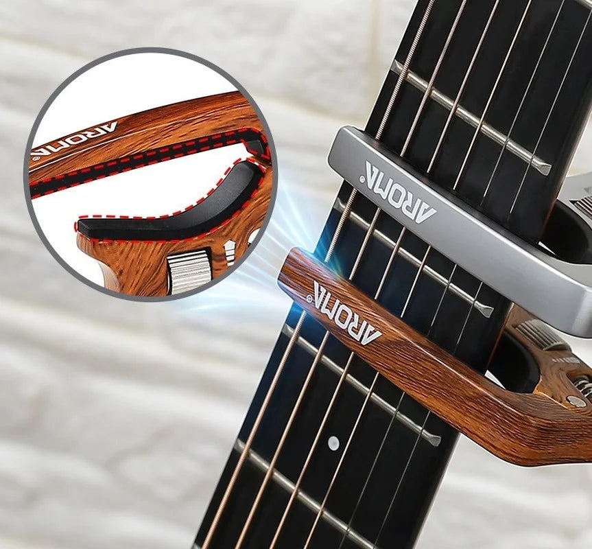 Gitarren-Capo mit einstellbarem Druck für akustische und elektrische Gitarren