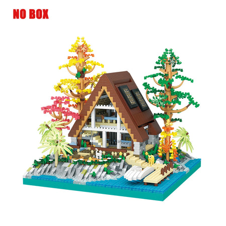 Lake Island Building Blocks &ndash; Creative Assembly Fun for Kids No Box