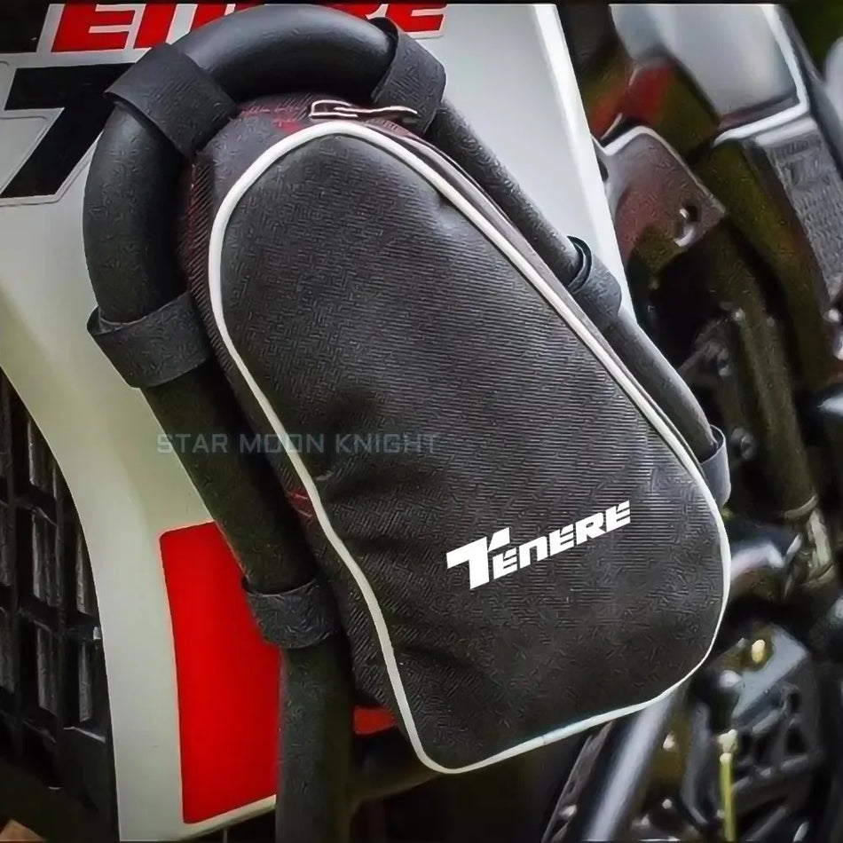 Τσάντα Μπάρας Προστασίας Πλαισίου Yamaha Tenere 700 με Αποθήκευση Εργαλείων, Κατασκευή από Νάιλον και Σπάντεξ, Ανθεκτική
