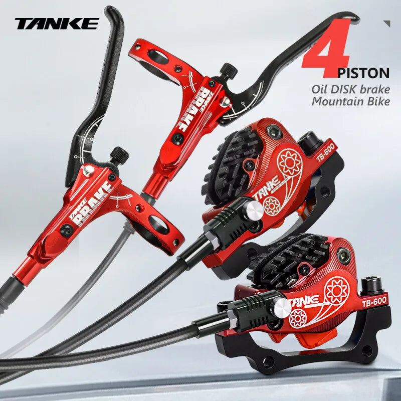 TANKE MTB TB-600 &ndash; 4-Piston Hydraulic Disc Brake With 160mm Rotor