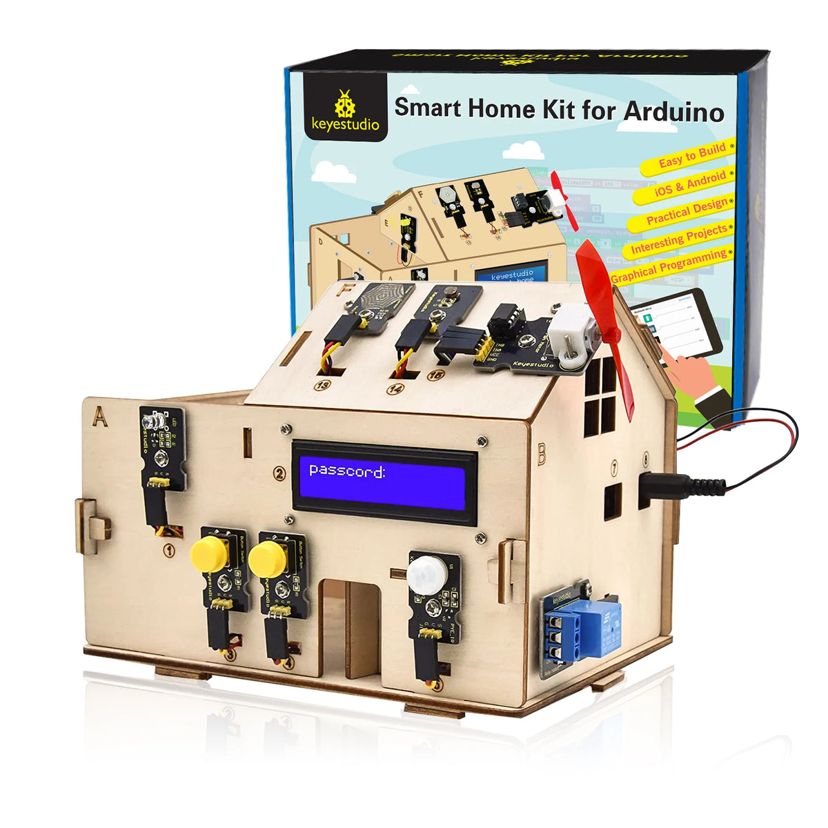 Keyestudio Smart Home Kit &ndash; Engaging STEM Learning Experience Default Title