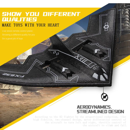 RC Plane B2 Stealth Bomber &ndash; Two Channel 2.4G Remote