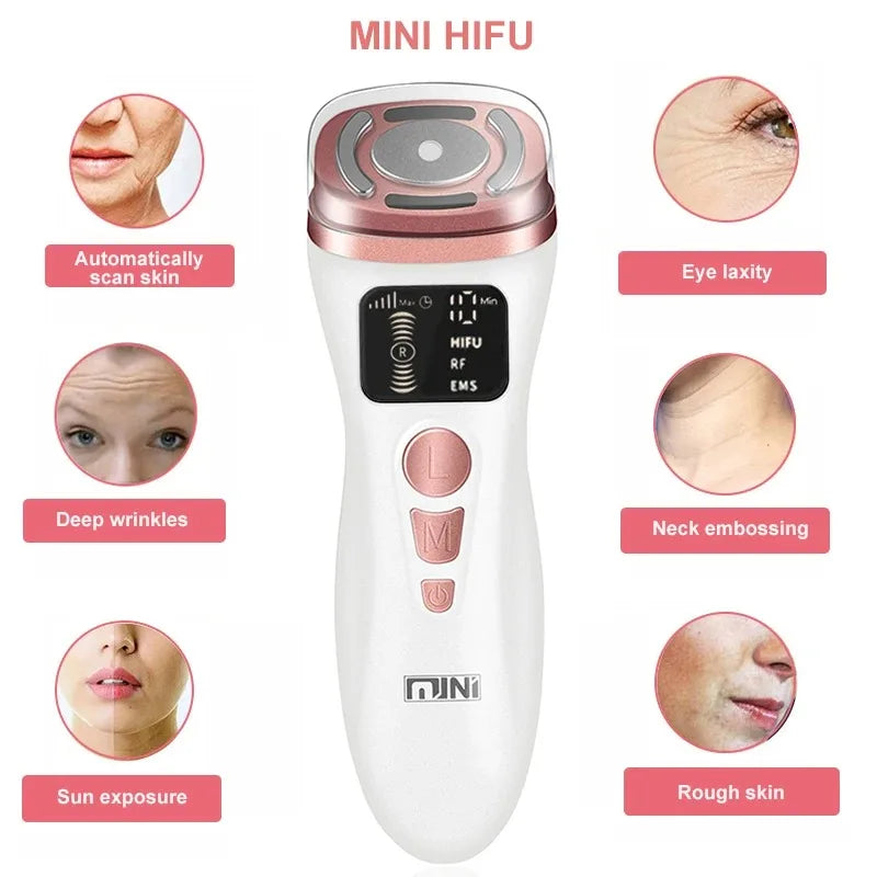 New Mini HIFU Ultrasonic Facial Machine &ndash; Firming Lift