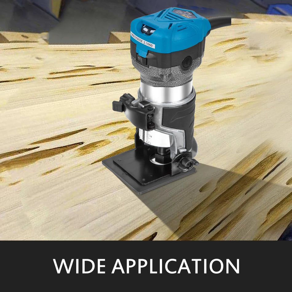 VEVOR Kit di Router a Soft Start 800W Base Fissa 10000-30000 RPM