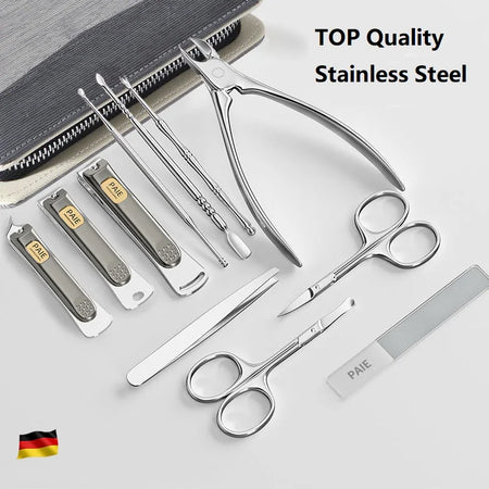 PF-12900 Nail Clipper Set - German Quality Stainless Steel