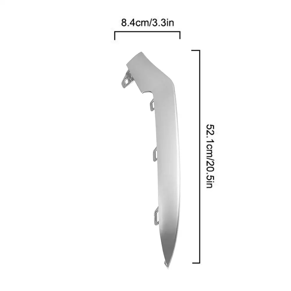 Mercedes E Class Left Right Front Bumper Chrome Trim 2014