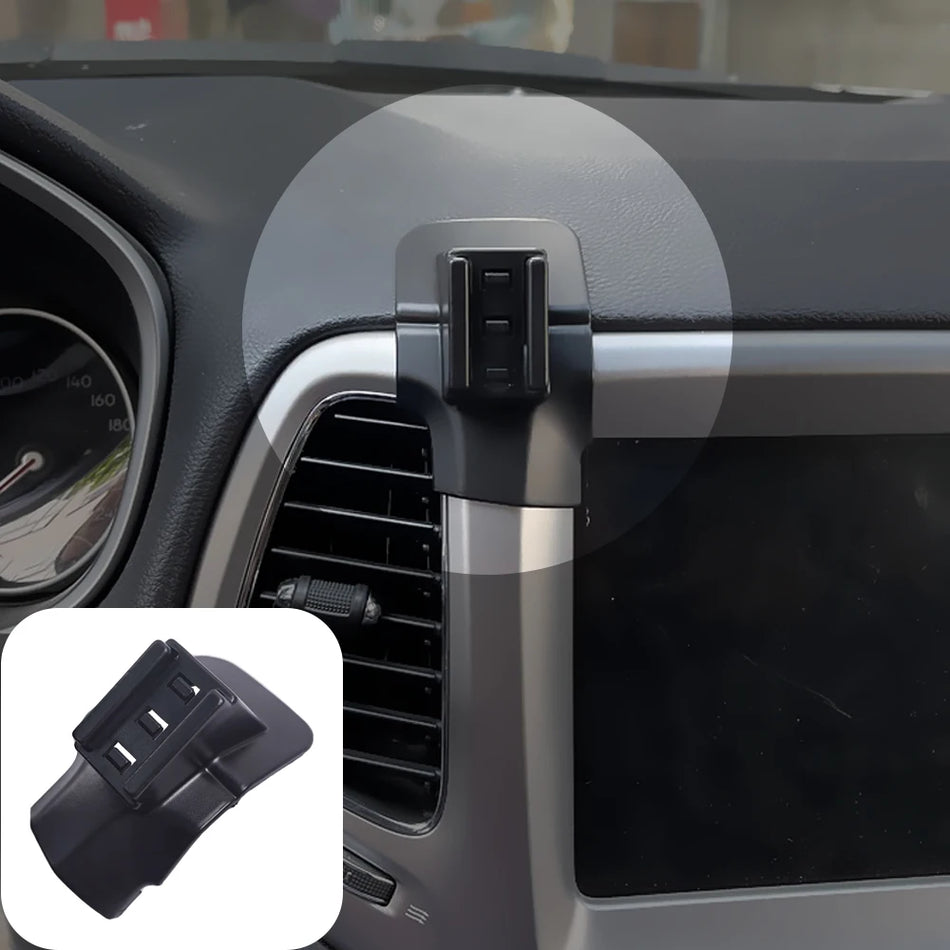 Jeep Compass Trådlös Laddning Telefonhållare Gravitation Fäste