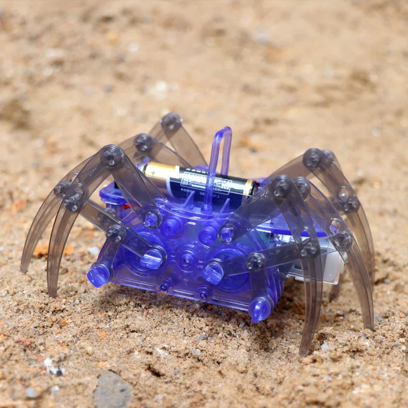 DIY Electric Robot Spider Toy - STEM Educational Kit for Kids' Christmas &amp; Birthday Gifts
