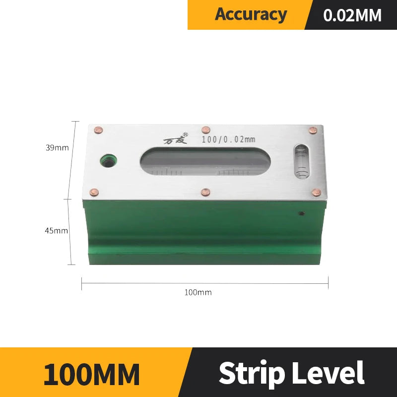 Strip Level &ndash; Ultra-Precise 0.02mm Strip Gauge Tool 100mm