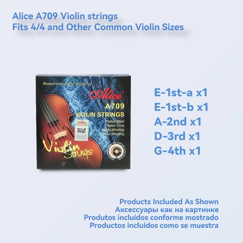 Alice Professional Violin Strings A747 &ndash; Stable Tone A709