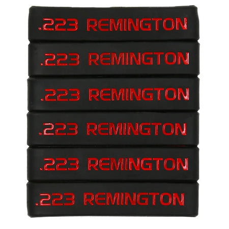 6 Pack Magazine Marking Bands &ndash; Multicolor For 7.62x39 223 red 6Pcs
