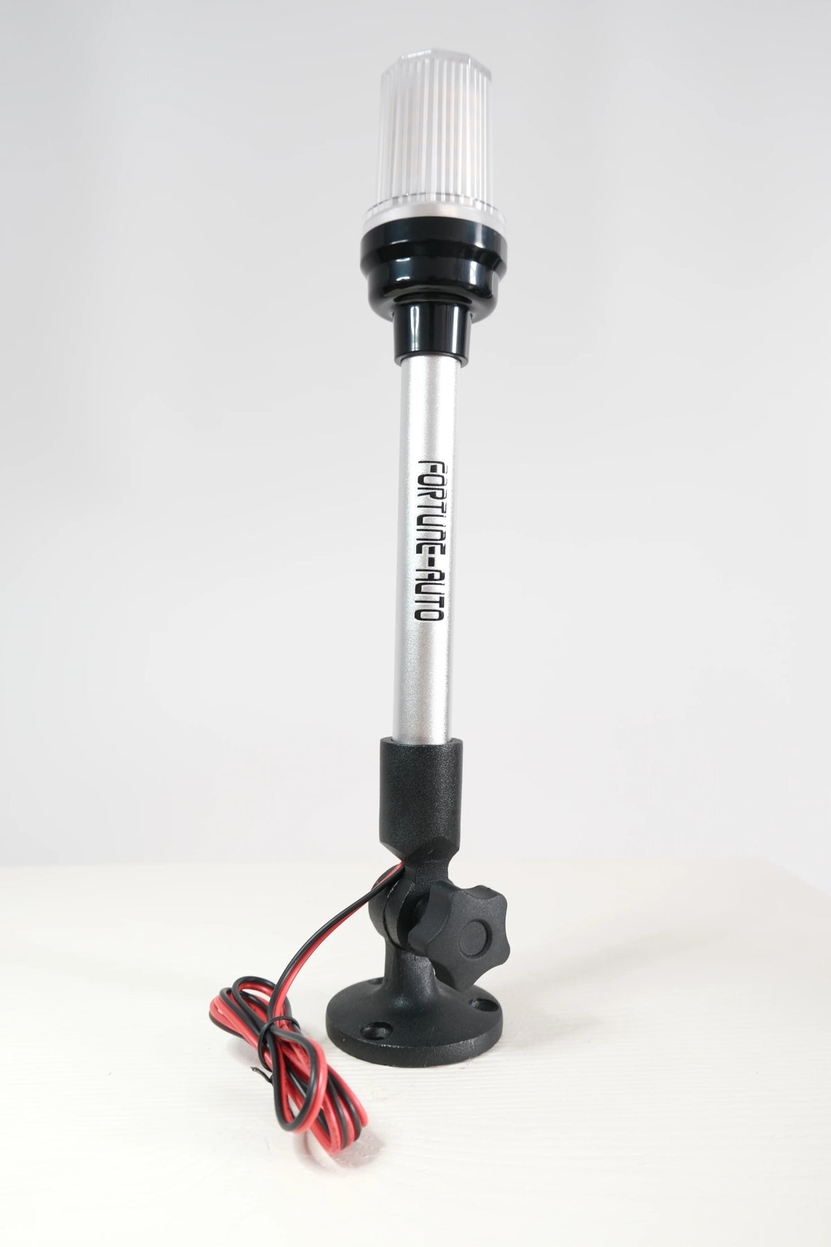 Pure White 12-24V Fold Down Waterproof LED Marine Navigation Light 12inch alloyA