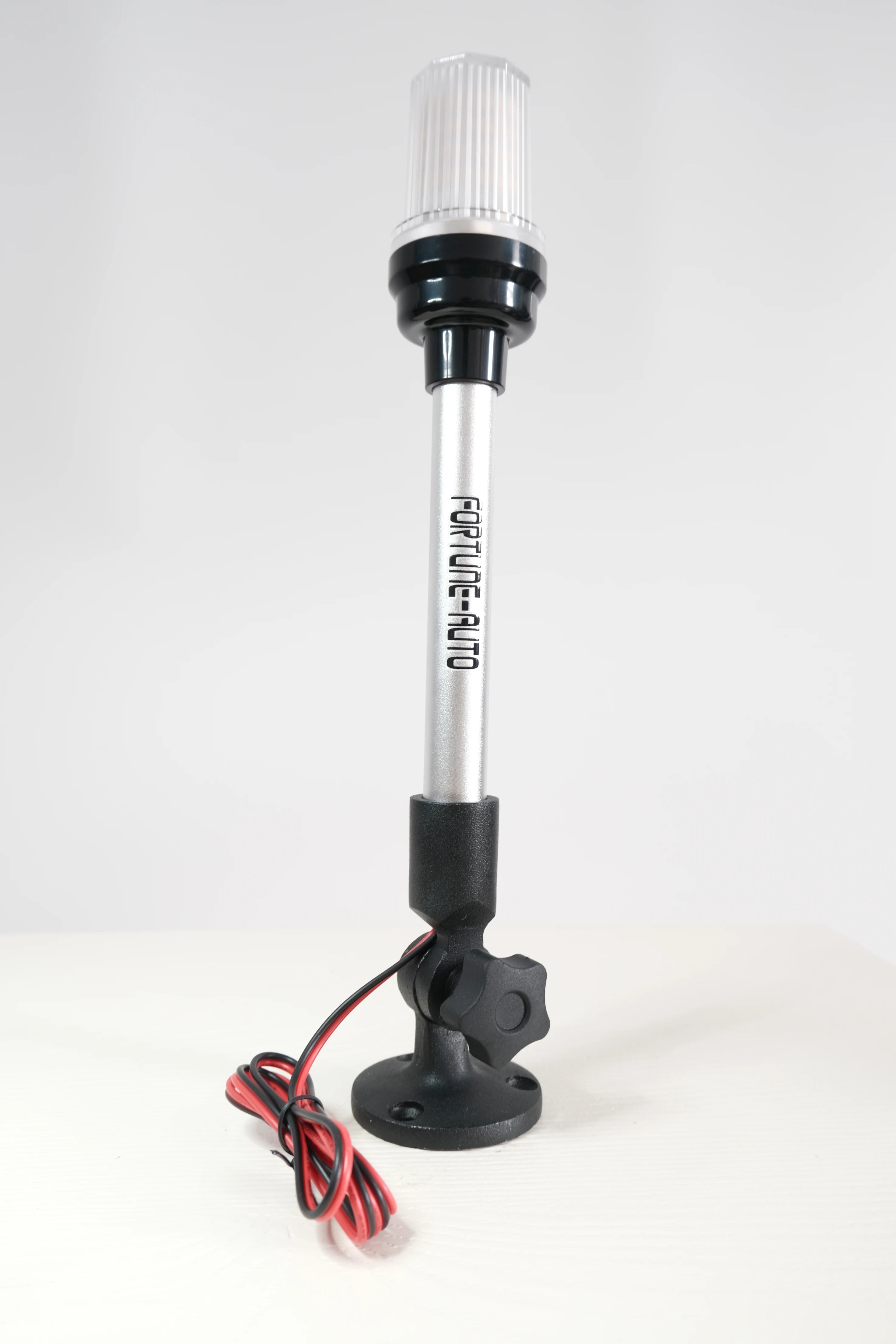 Pure White 12-24V Fold Down Waterproof LED Marine Navigation Light 12inch alloyA