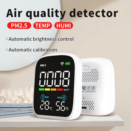 Portable WIFI Air Quality Tester &ndash; App Control PM2-5 CO2