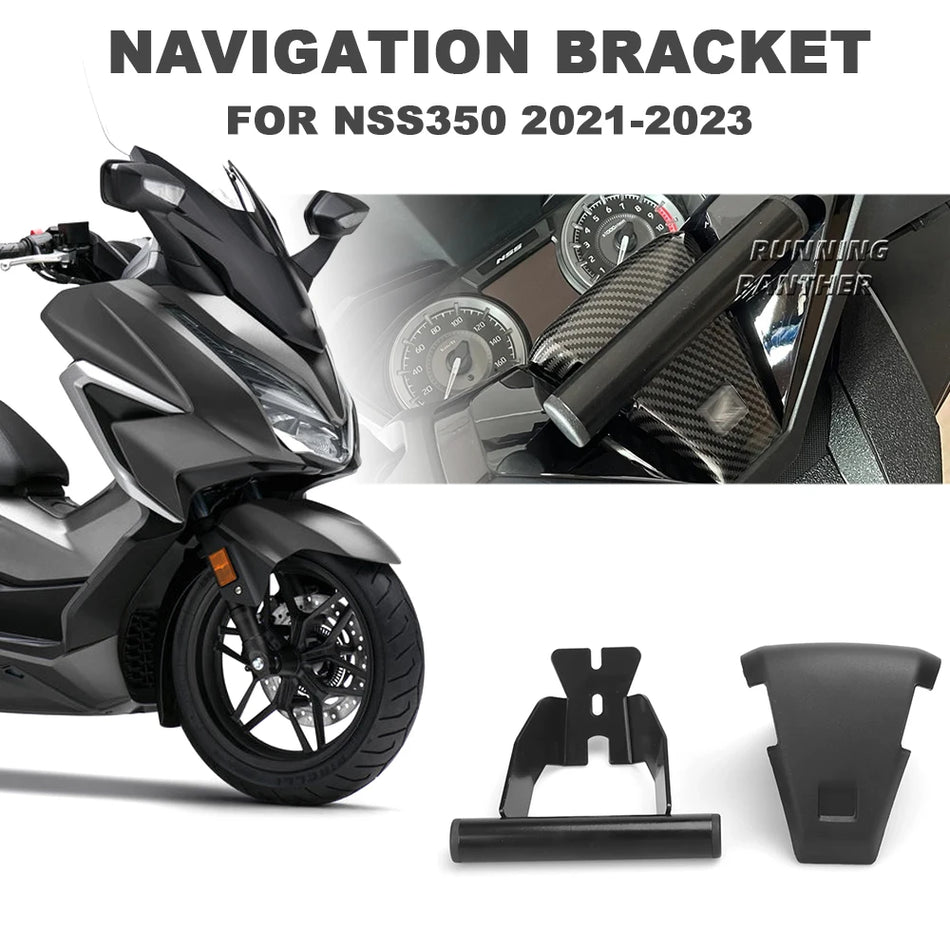 GPS telefona turētājs ar 25mm skavu Honda NSS350 modelim