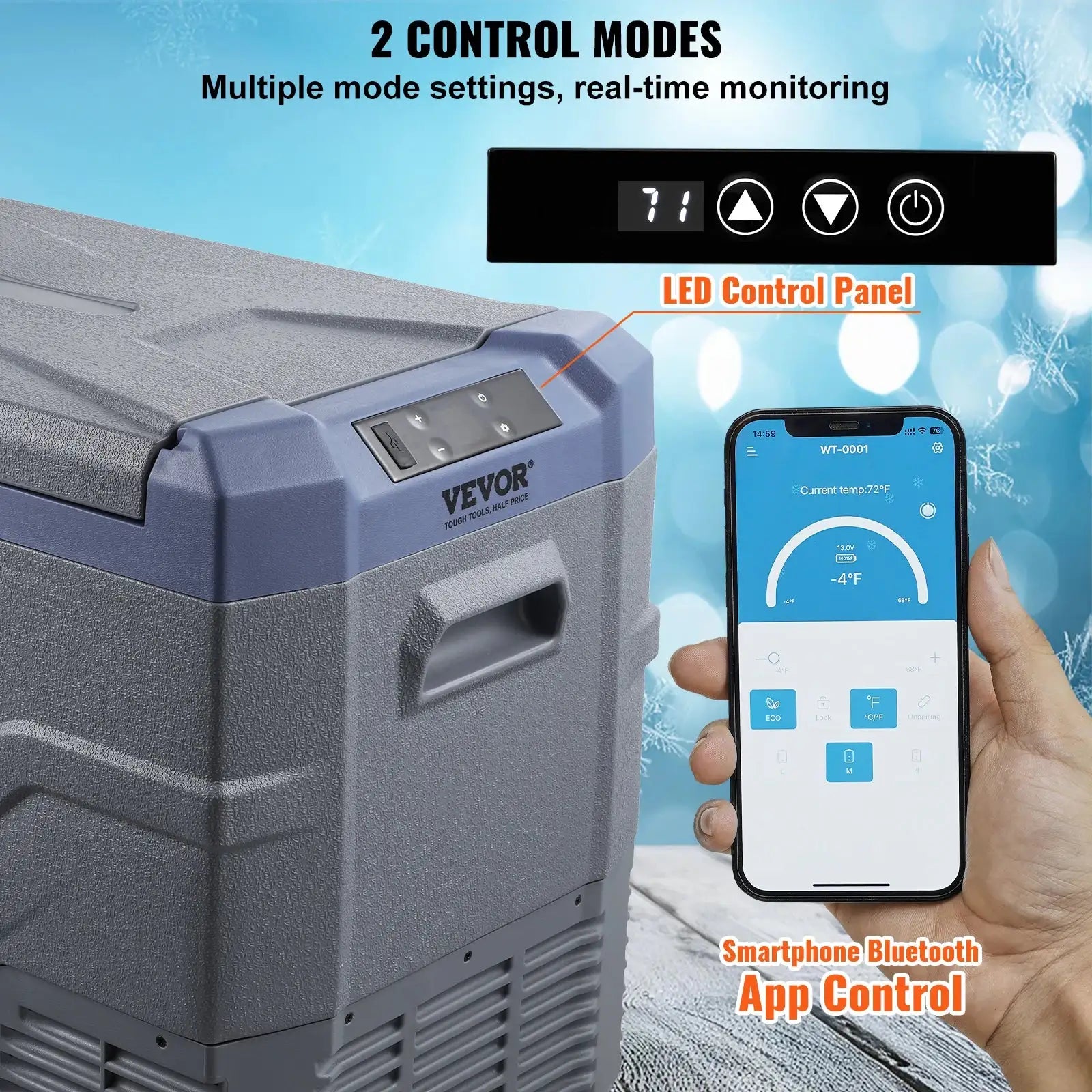 30 37 45L Car Fridge Single Zone Compressor Cooler