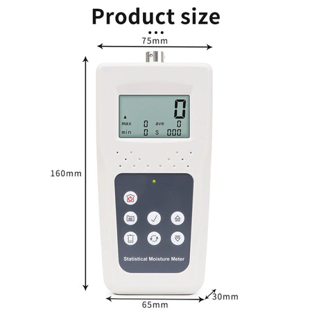 KMS680H Hay Moisture Meter LCD Display &ndash; Accurate Reading