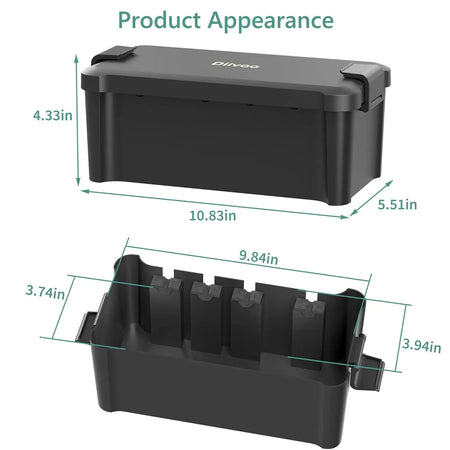 Diivoo Outdoor Waterproof Electrical Box &ndash; IPX4 Enclosure