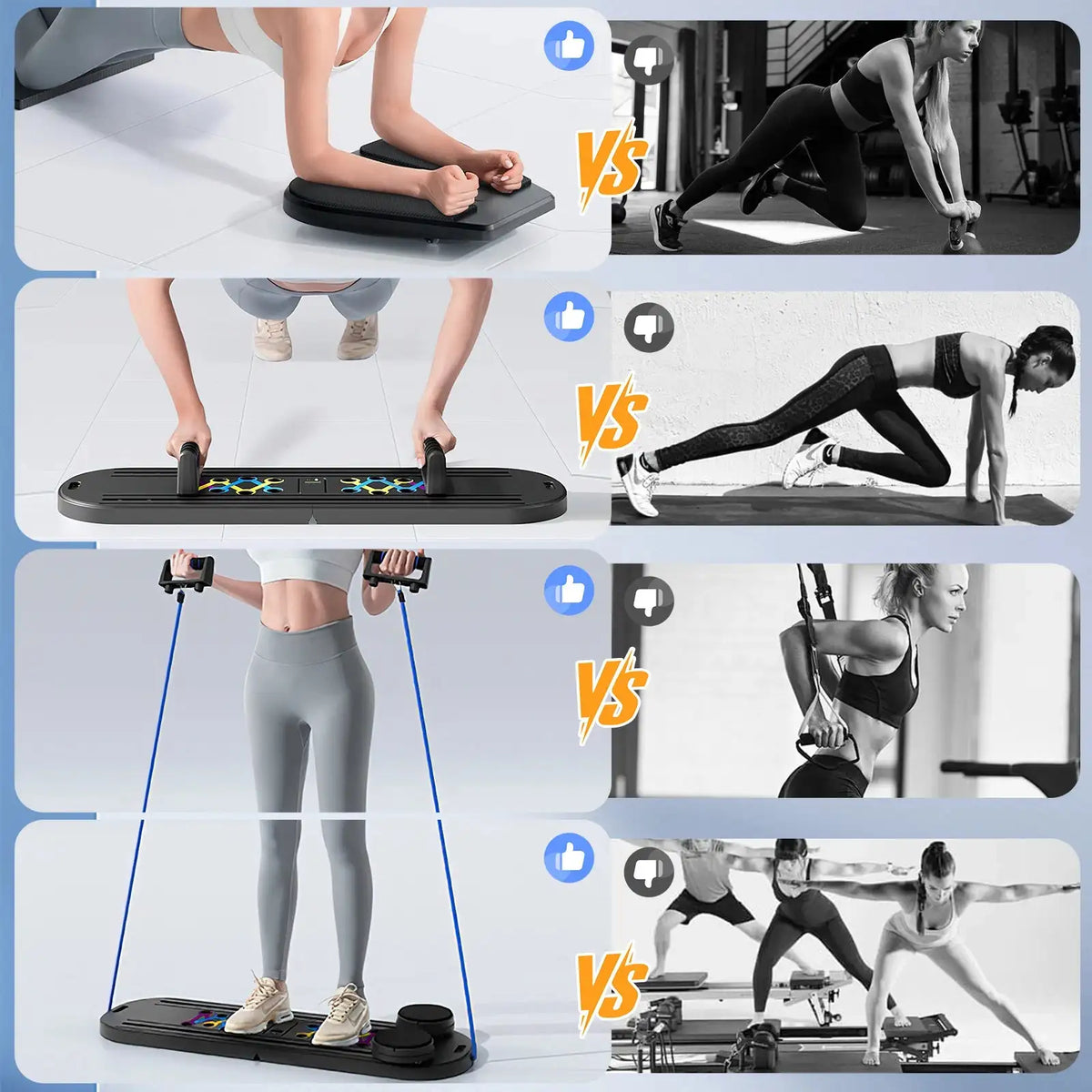 6 In 1 Abdominal Exercise Board &ndash; Full Body Core Training