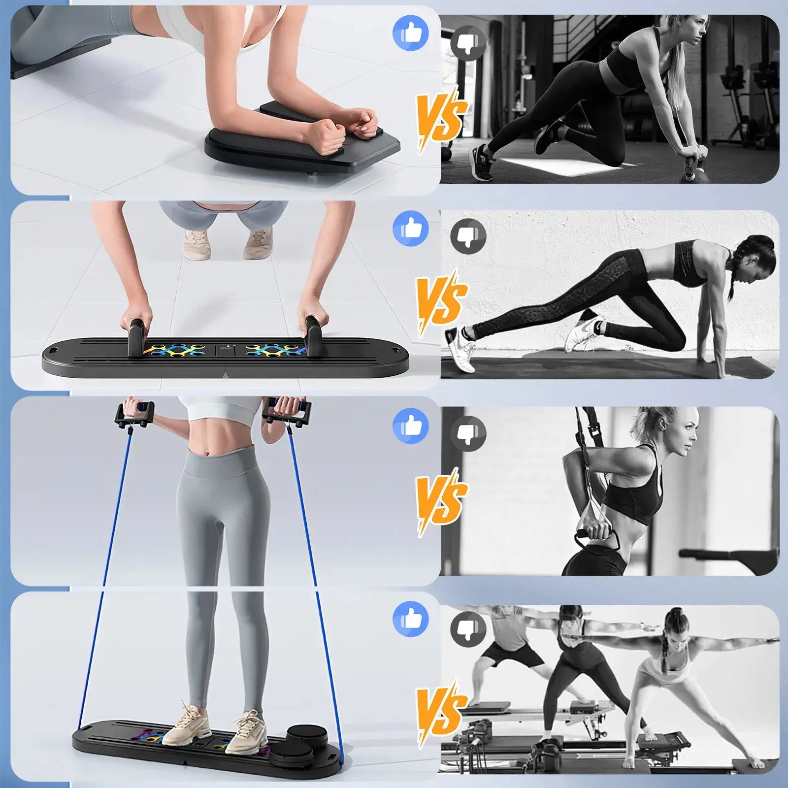 6 In 1 Abdominal Exercise Board &ndash; Full Body Core Training