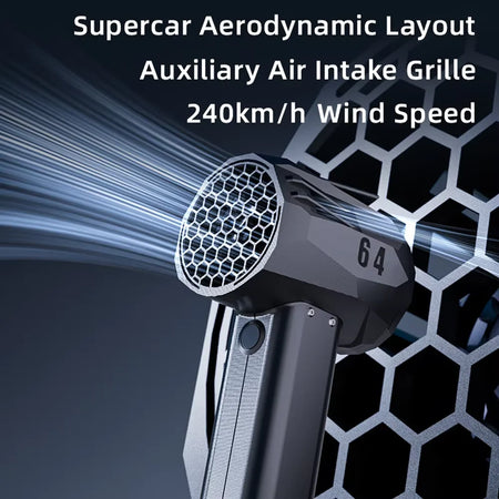 X64 Mini Turbo Fan Thrust 1400G - High Power Duct Fan