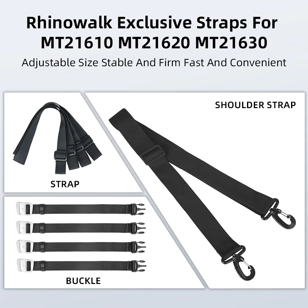 Rhinowalk Motorcycle Bag Straps &ndash; Durable Polyester Construction